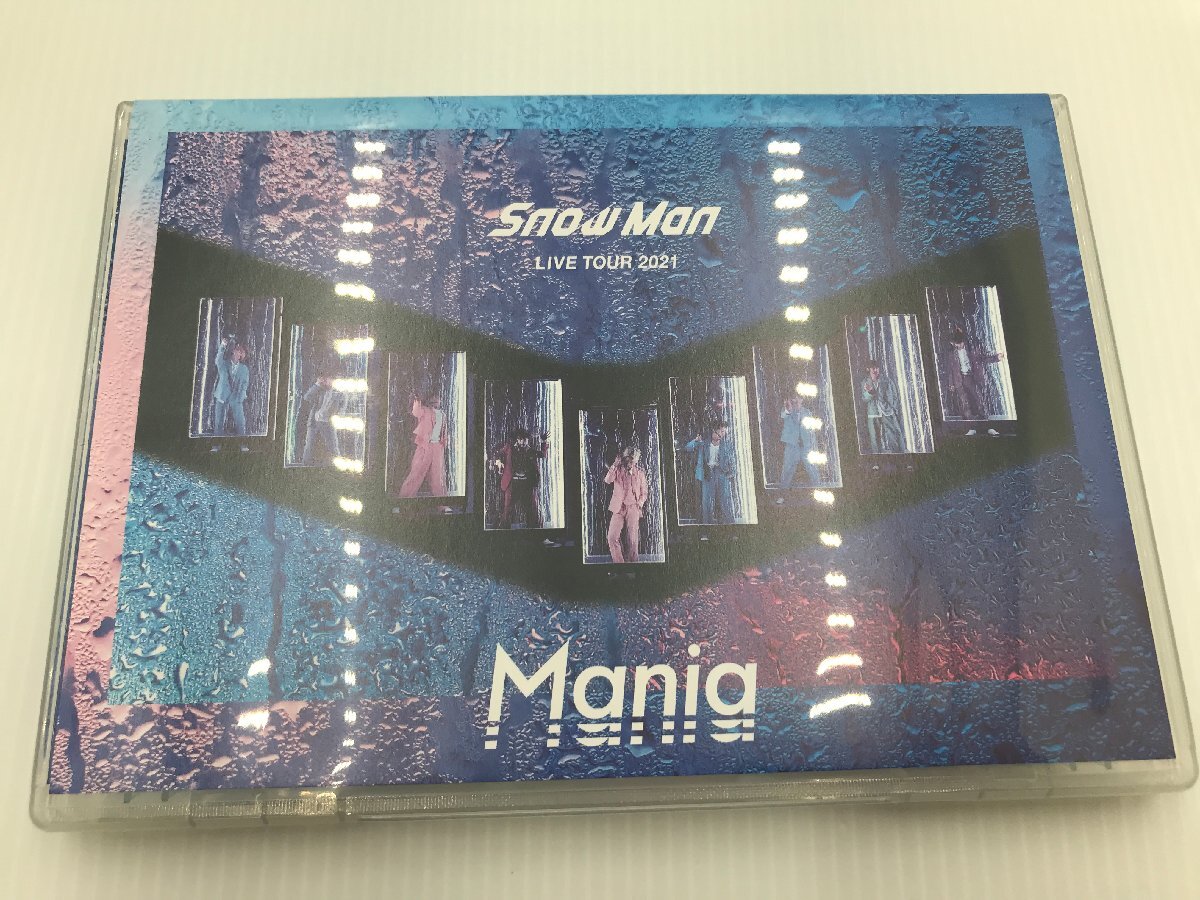【TAG・中古】☆Snow Man LIVE TOUR 2021 Mania 初回盤 通常盤 Blu-ray スノインザボックスケース セット☆10-240426-SS-09-TAG_画像3