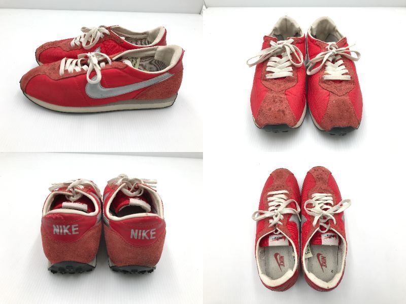 【TAG・ジャンク品】☆NIKE 305444-601 102073-471 WAFFLE TRAINER 2足セット 観賞用☆160-240416-SS-02-TAGの画像2