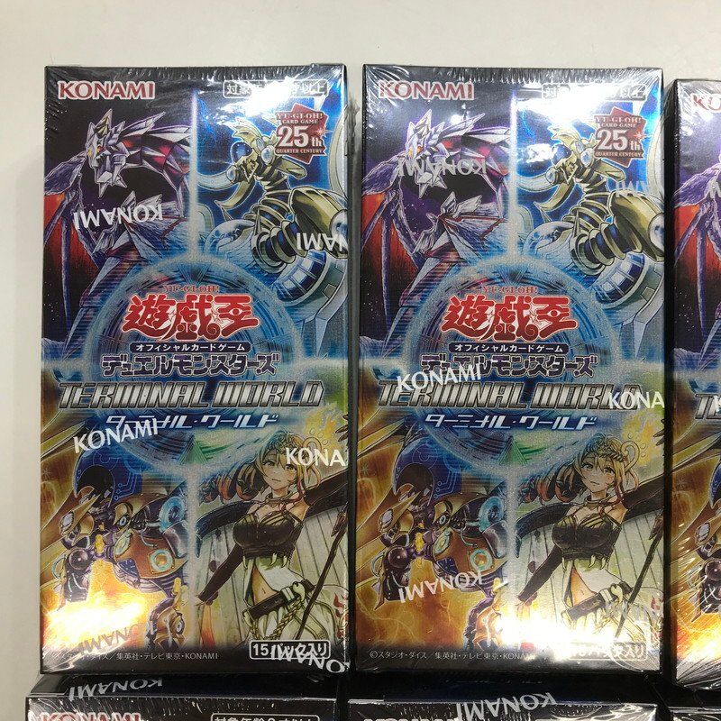 FUZ【未使用品】 遊戯王 ターミナルワールド 8BOXセット 未開封品 トレカ 〈80-240405-0YY-33-FUZ〉_画像4