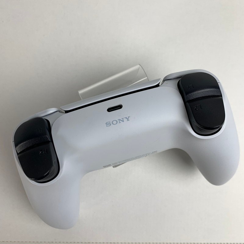 FUZ【ジャンク品】 PS5 ワイヤレスコントローラー 右スティック不良 ホワイト 〈24-240425-YY-6-FUZ〉_画像3