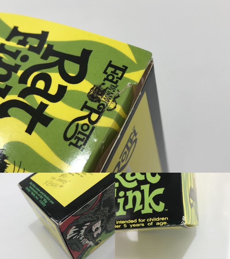 【TAG・中古品】☆FUNKO Wacky Wobbler RAT FINK グリーン ピンク 2個セット☆55-240410-SS-19-TAGの画像9