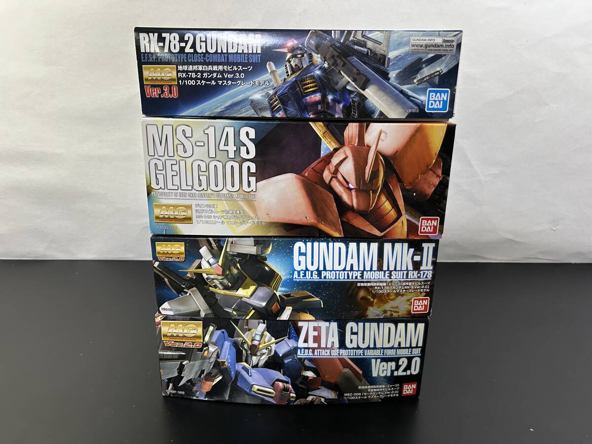 45Z 1円～ 未組立 MG 1/100 RX-78-2 GUNDAM Ver.2.0 RX-178 MSZ-006 MS-14S ガンプラの画像6