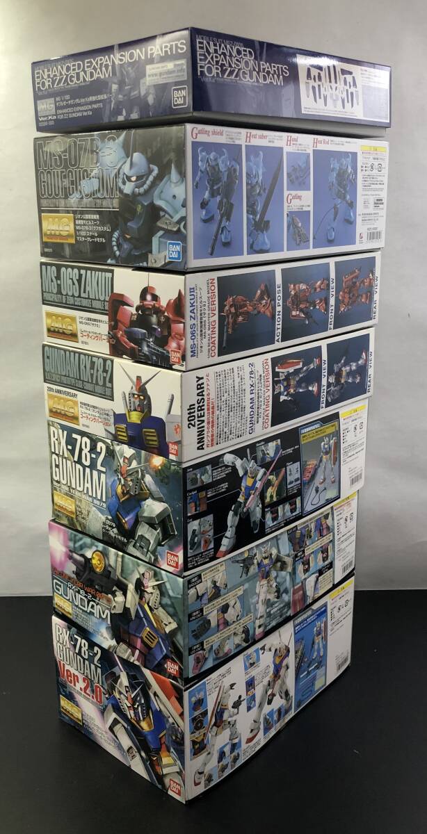 72Z 1円～ 未組立 MG 1/100 ガンプラ まとめて セット コーティングバージョン ザク ガンダム グフカスタム 他の画像10