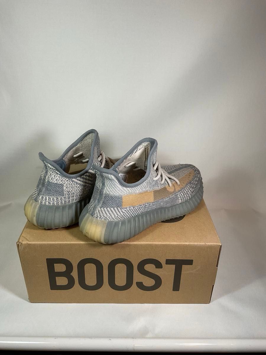 Yeezy boost 350 V2 25.5 FZ5421 グレー