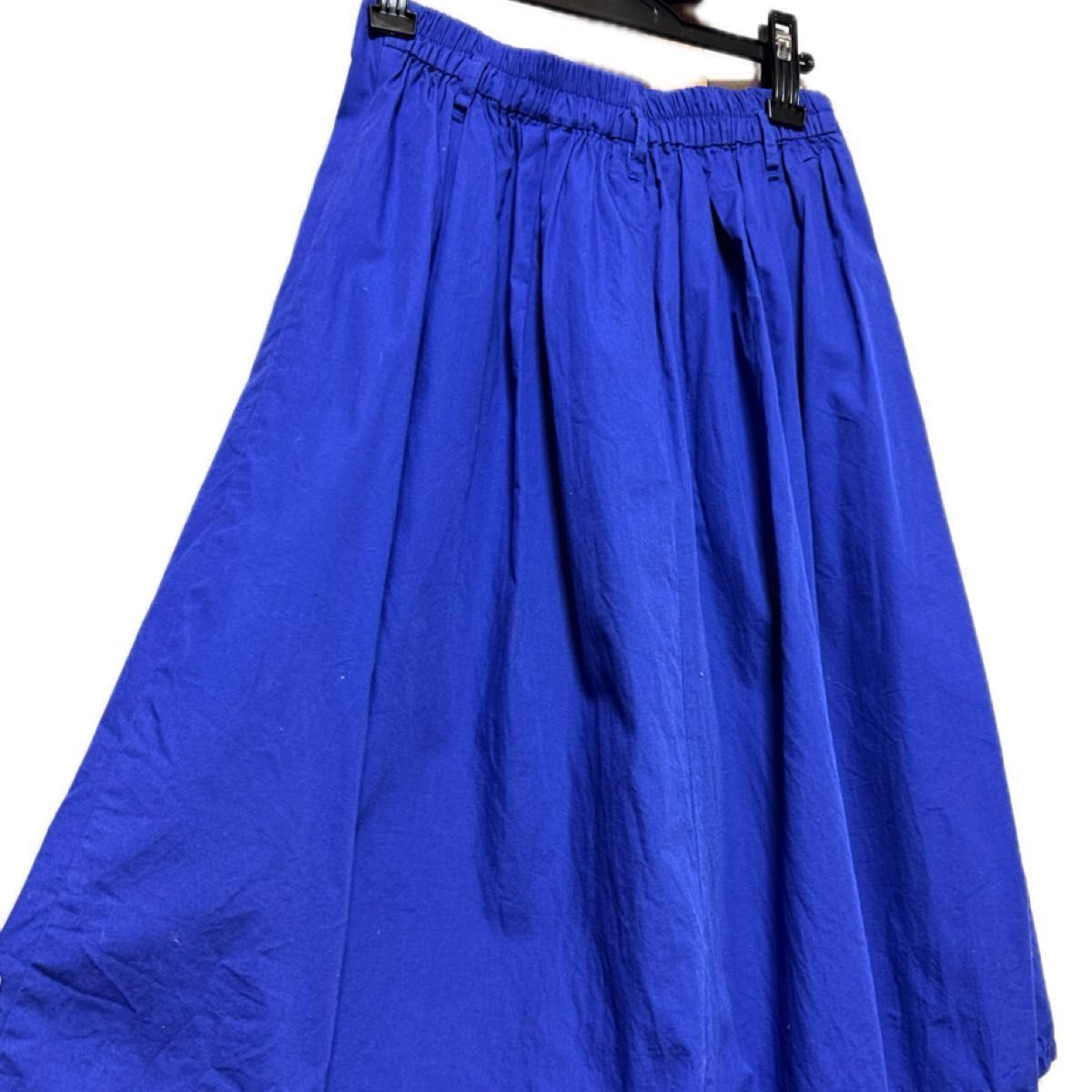 ［値下げ中］青いスカート　後ろの長いスカート　Olivedes Olive