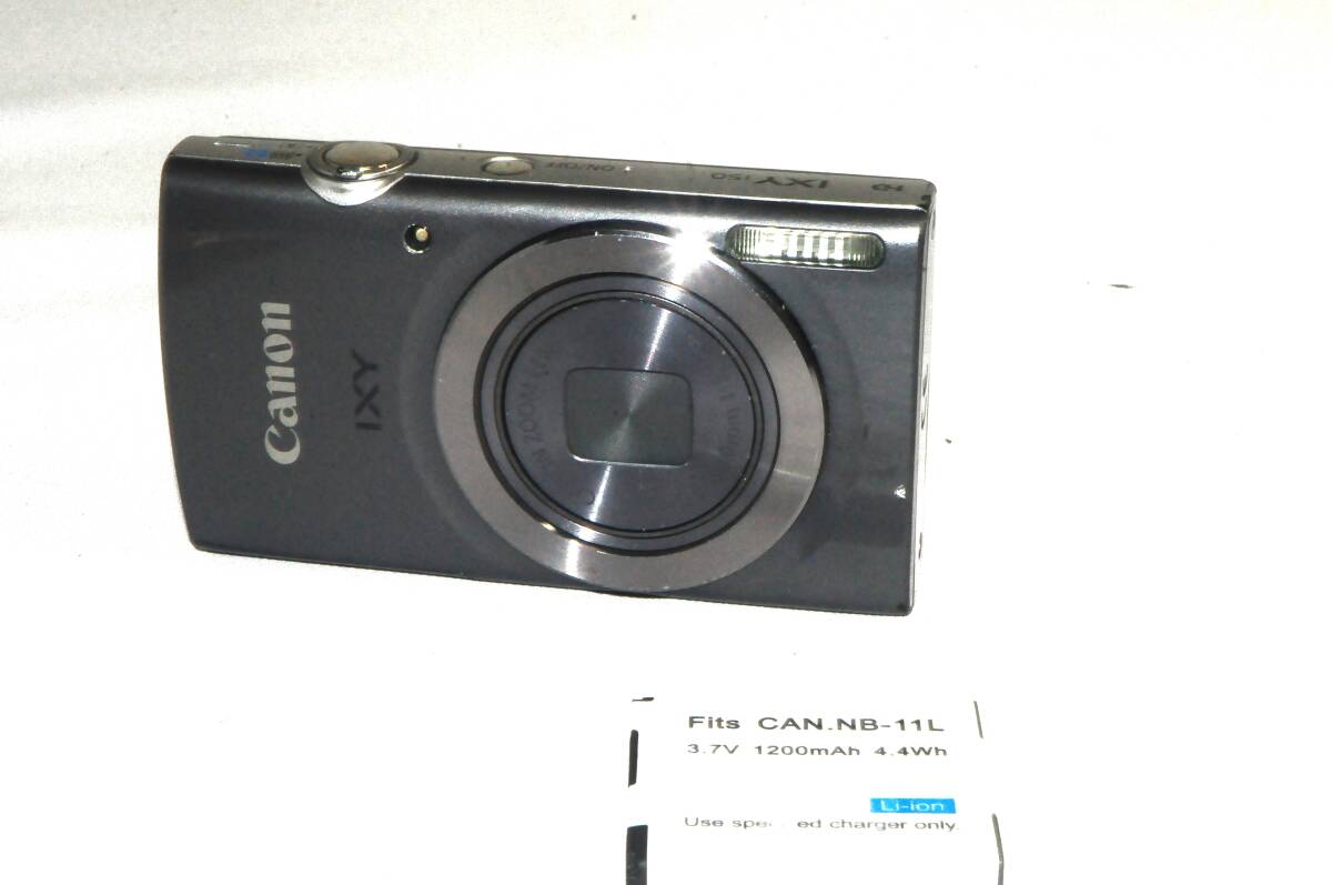 大人気 キヤノン CANON IIXY 150 8x バッテリー付き コンパクトデジタルカメラ s7123_画像1