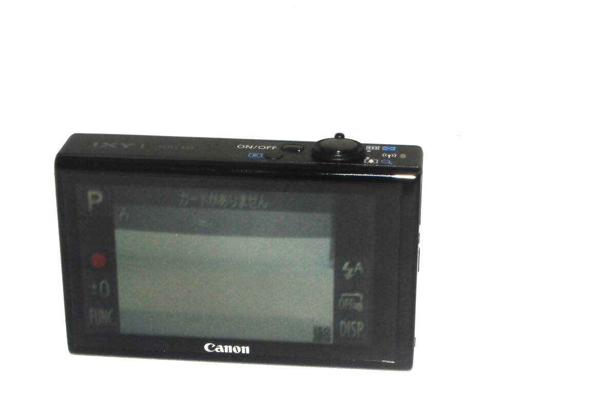 極上品 CANON キャノン IXY 1 コンパクト デジタルカメラ PC1735 ブラック コンデジ_画像3