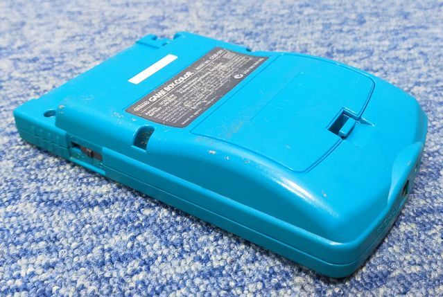 【NY612】ニンテンドー ゲームボーイカラー CGB-001 GBC 本体 携帯ゲーム機 レトローゲーム ブルー Nintendo_画像8