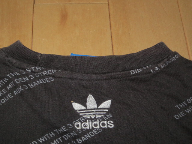 ☆アディダス(adidas)☆半袖Tシャツ☆黒色☆Sサイズ☆_画像4