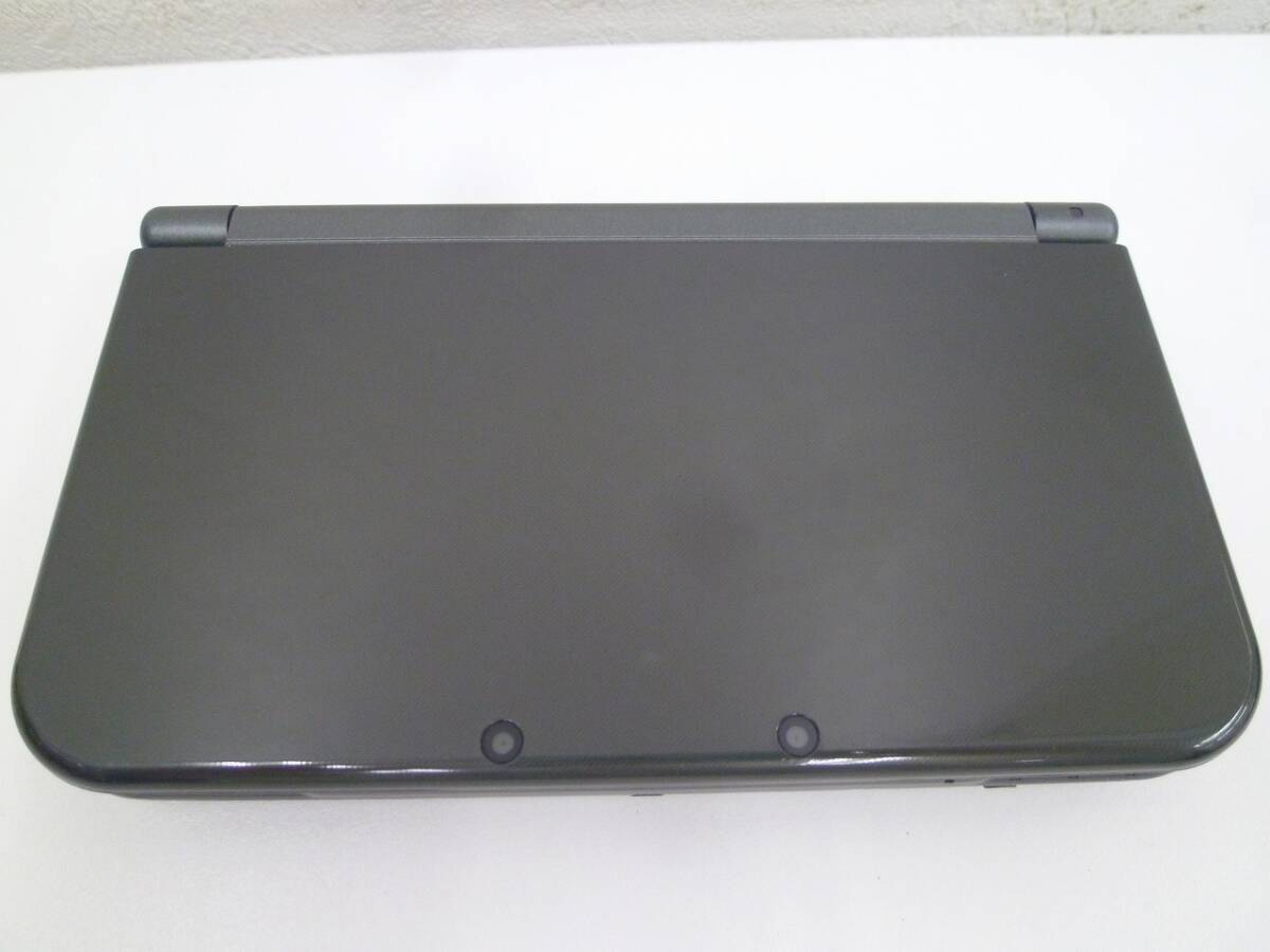 new NINTENDO 3DS LL 本体 RED-001 メタリックブラック_画像4