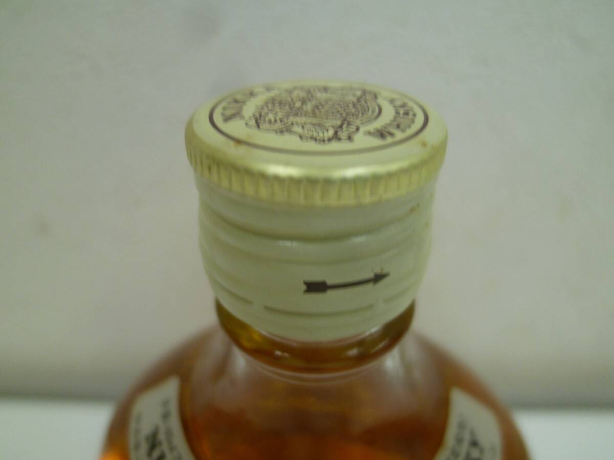 NIKKA WHISKY G&G ニッカ ウイスキー 鶴 北海道地区限定 180ml 古酒 未開栓の画像5