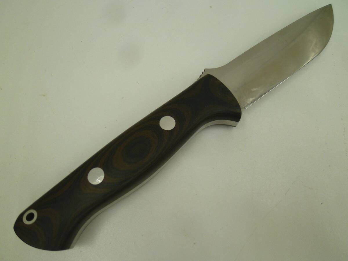 BARK RIVER KNIVES BRAVO-1 Black&Green Linen Matte BR-06-GC-110 バークリバーナイフ ブラボー1_画像7