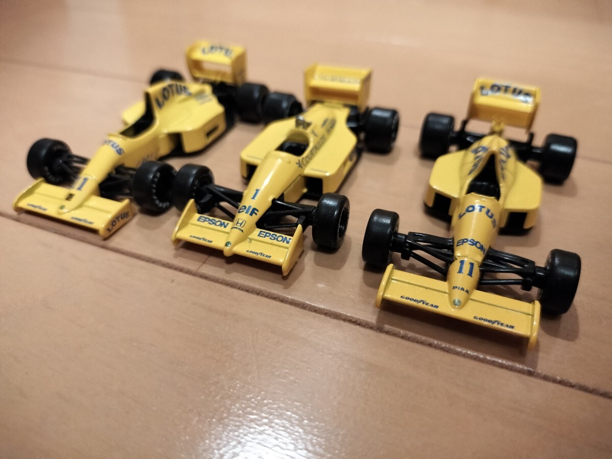 【ルース品 3台】京商 1/64 F1 ロータスの画像2