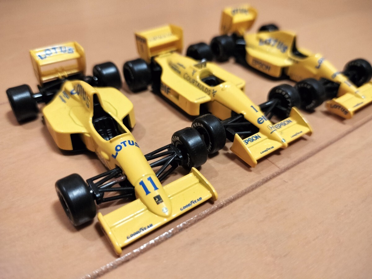 【ルース品 3台】京商 1/64 F1 ロータスの画像1