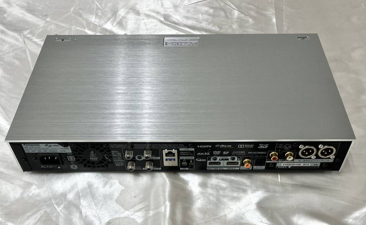 【美品】 最上位機 Panasonic DIGA 【 DMR-UBZ1 】 3TB/15倍録画/3番組録画/無線LAN/WIFI/完動/元箱 付属品有り