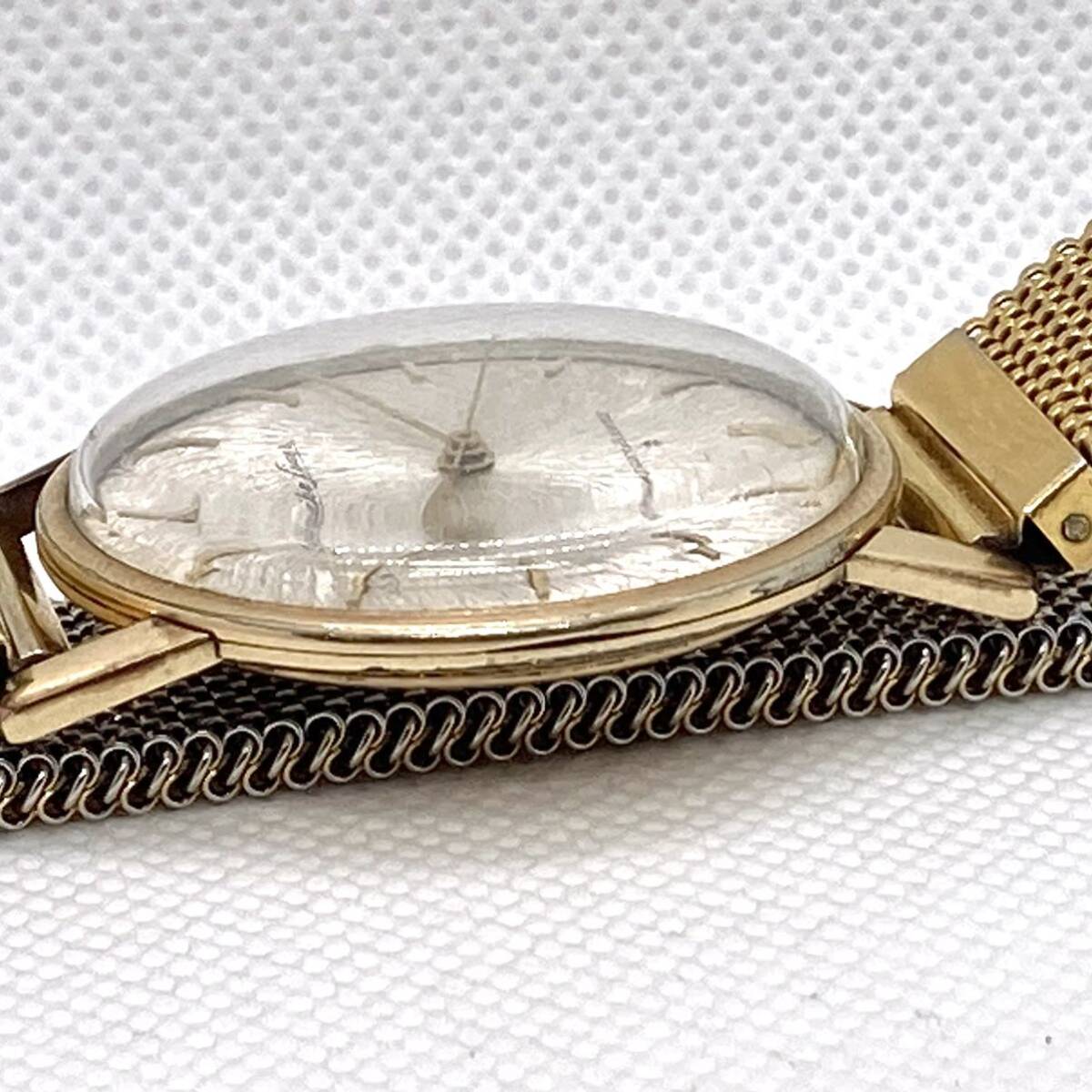SEIKO　LINER　15010　Cal.3140　23石　手巻　ALL GOLD FILLED　3針　渦巻　希少　メンズ　ヴィンテージ　時計　セイコー　ライナー　_画像6