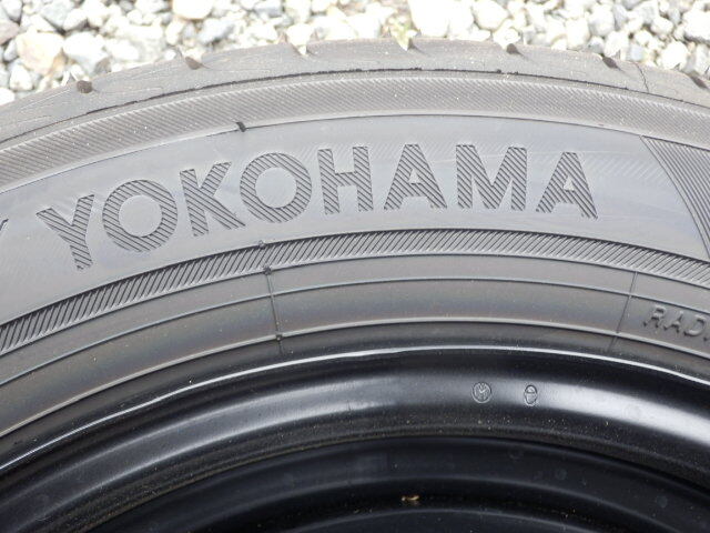  Honda N light new car removing iron wheel attaching tire 4 pcs set YOKOHAMA155/65R14 23 year 27 week 