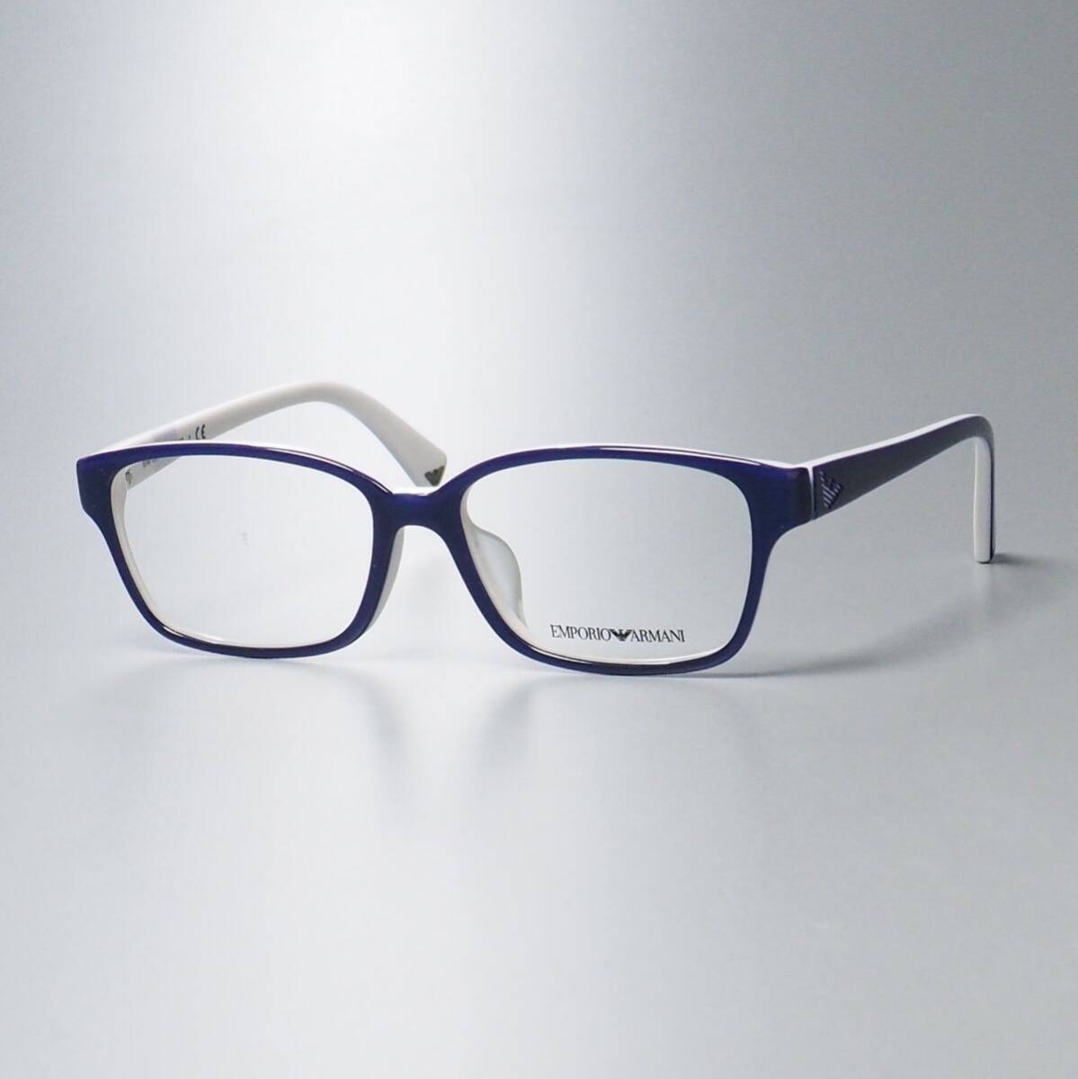 MF7237◎未使用 エンポリオアルマーニ EMPORIO ARMANI スクエアフレーム イーグル 眼鏡 メガネ めがね サイズ:55□16 140 EA3012D 5154_画像2