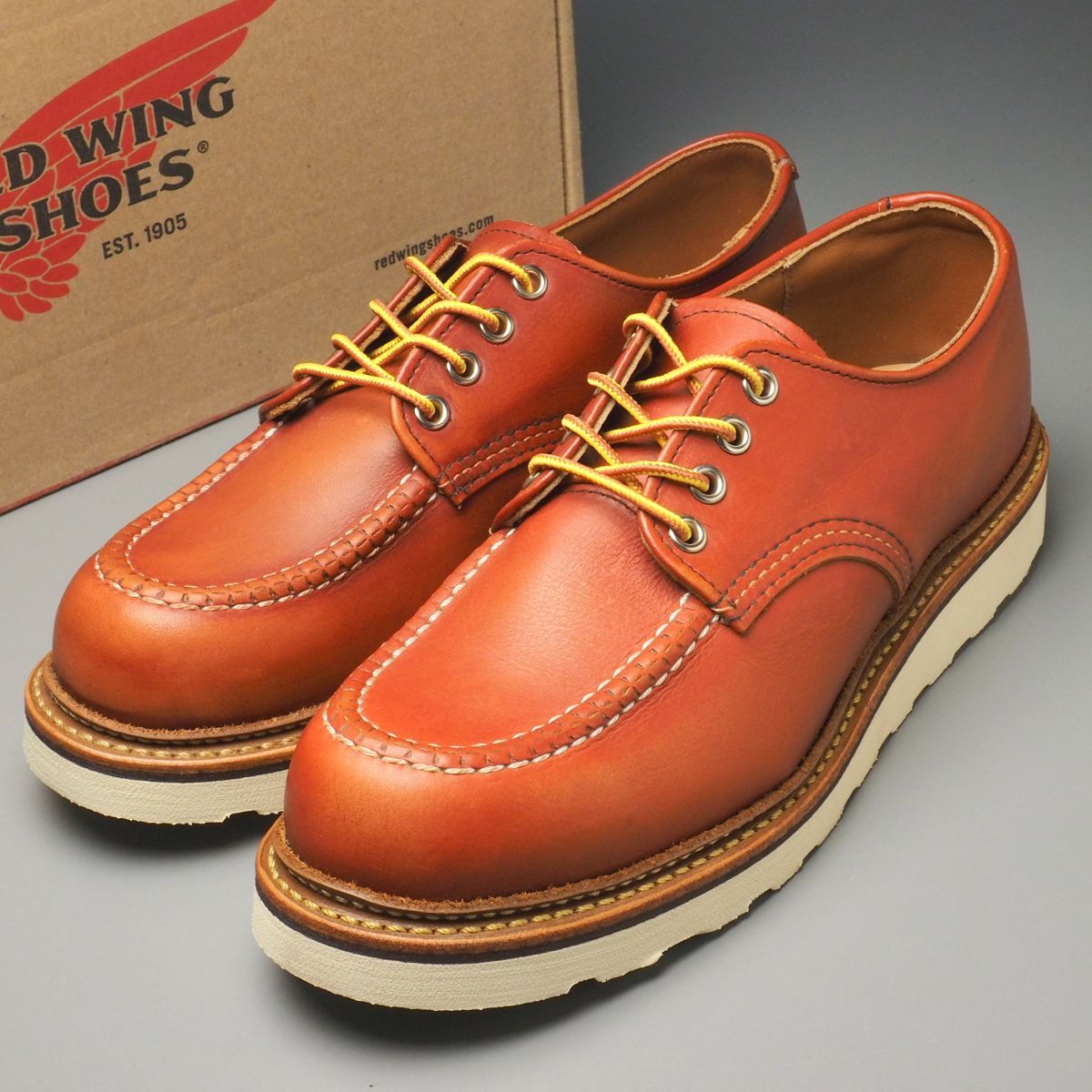 MG1336//アメリカ製*レッドウイング/REDWING*＃8103/クラシックオックスフォード/モックトゥ/Uチップ/レザーシューズ/革靴