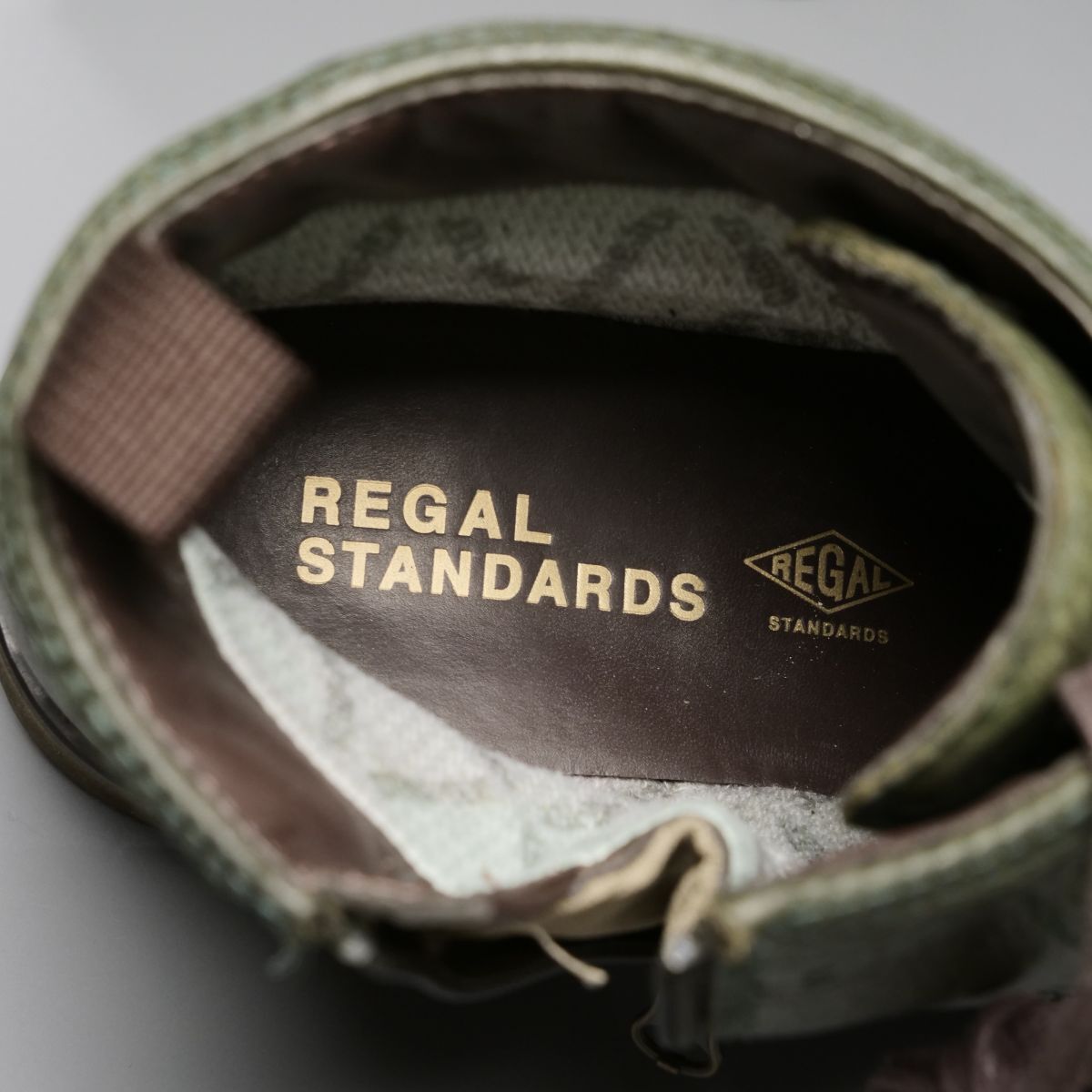 MG2358//*リーガルスタンダーズ/REGAL STANDARDS*GN41/メンズ/ゴアテックス搭載/ウイングチップ/サイドジップブーツ/ショートブーツ/革靴の画像9