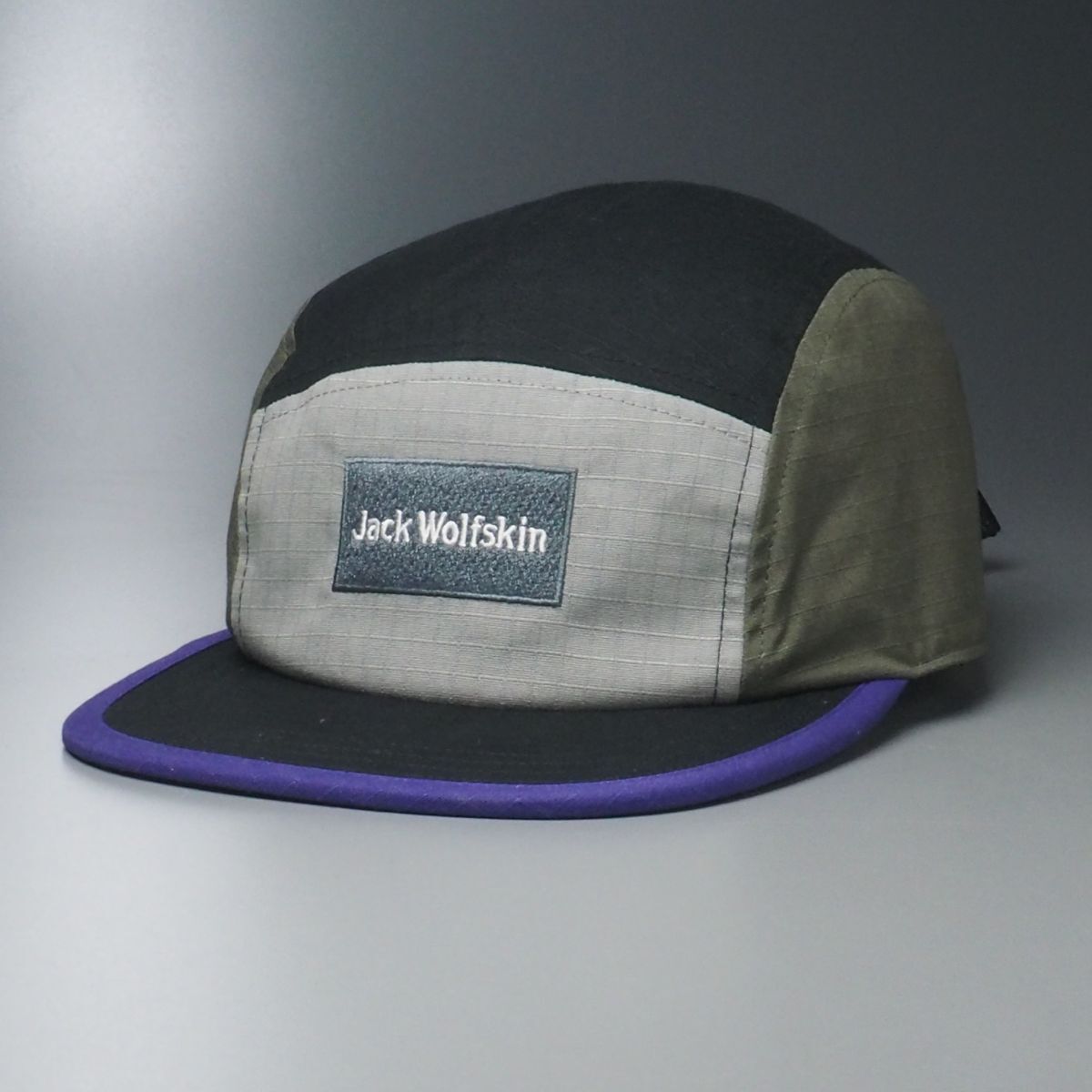 GO9020◎未使用 Jack Wolfskin ジャックウルフスキン キャップ JP LNL RIP STOP JET CAP 5025041 帽子 リップストップ 5パネルの画像1