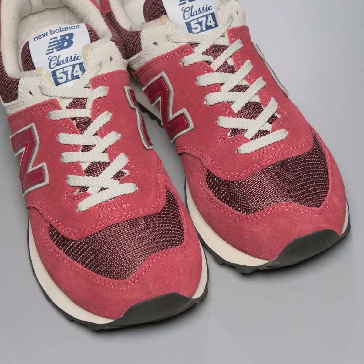 XXXX//*ニューバランス/new balance*US6.5D/ML574FBR/レザースニーカー/ランニングシューズ/ローカット/靴/ボルドー系