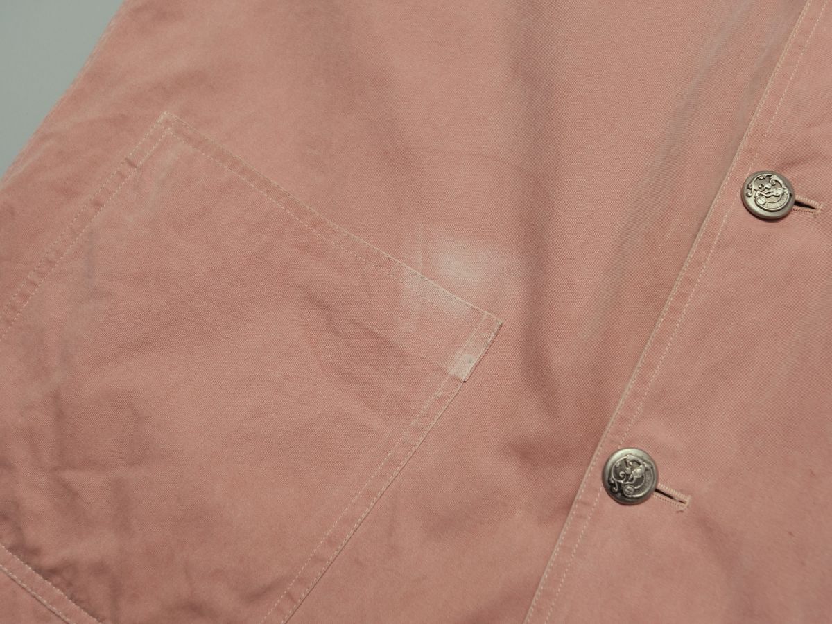 TD7998◎ARNYS アルニス フォレスティエール ジャケット スタンドカラー コットン ブルゾン ピンク系の画像9