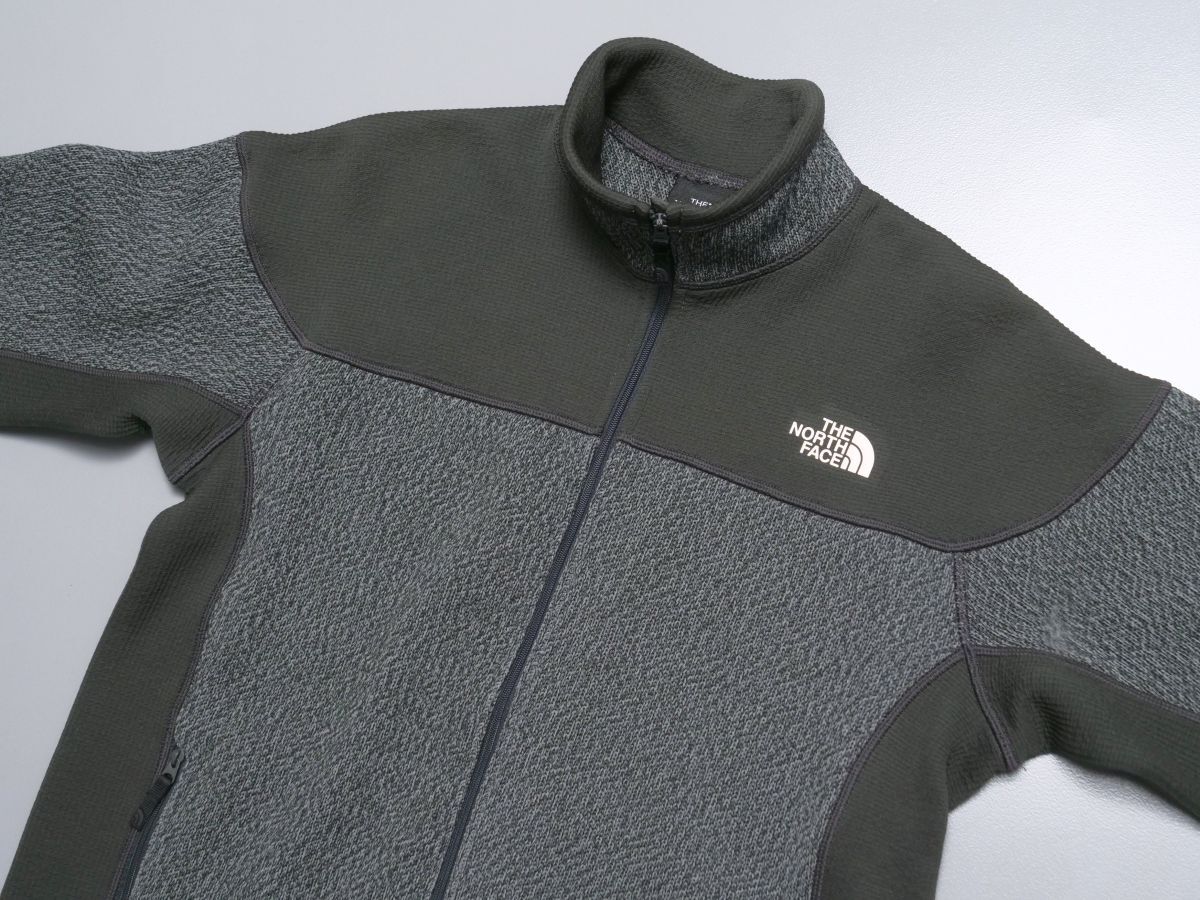 TH2763◎THE NORTH FACE ザ ノースフェイス マウンテンテック セーター ジャケット Mountain TEKSWEATER Jacket NT61808 ミドルレイヤー Sの画像3