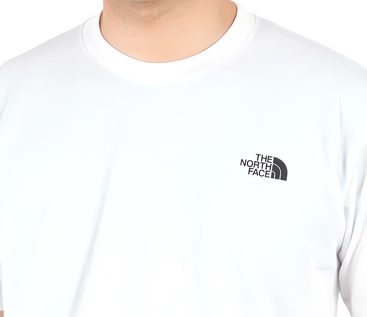 【新品】ノースフェイス FINE ALPIN EQ Tシャツ NT32333X ホワイト M_画像3