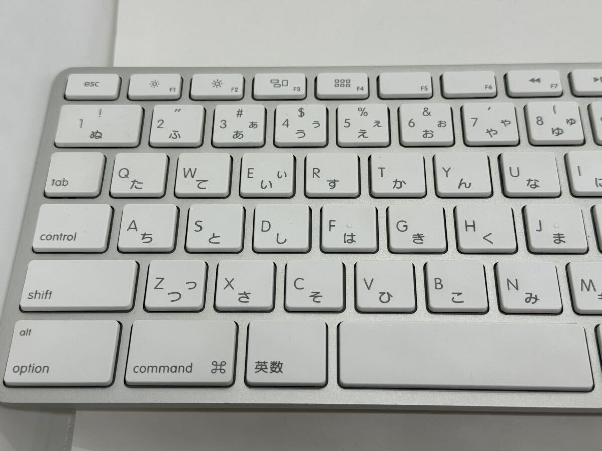 L178) アップル 純正 Apple Keyboard A1243 (テンキー付き) 日本語USBキーボード 中古 の画像7