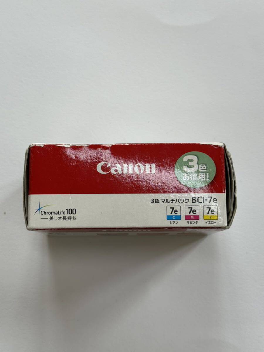 L048)Canon original ink cartridge BCI-7e 3 color multi pack installation time limit 2019.11