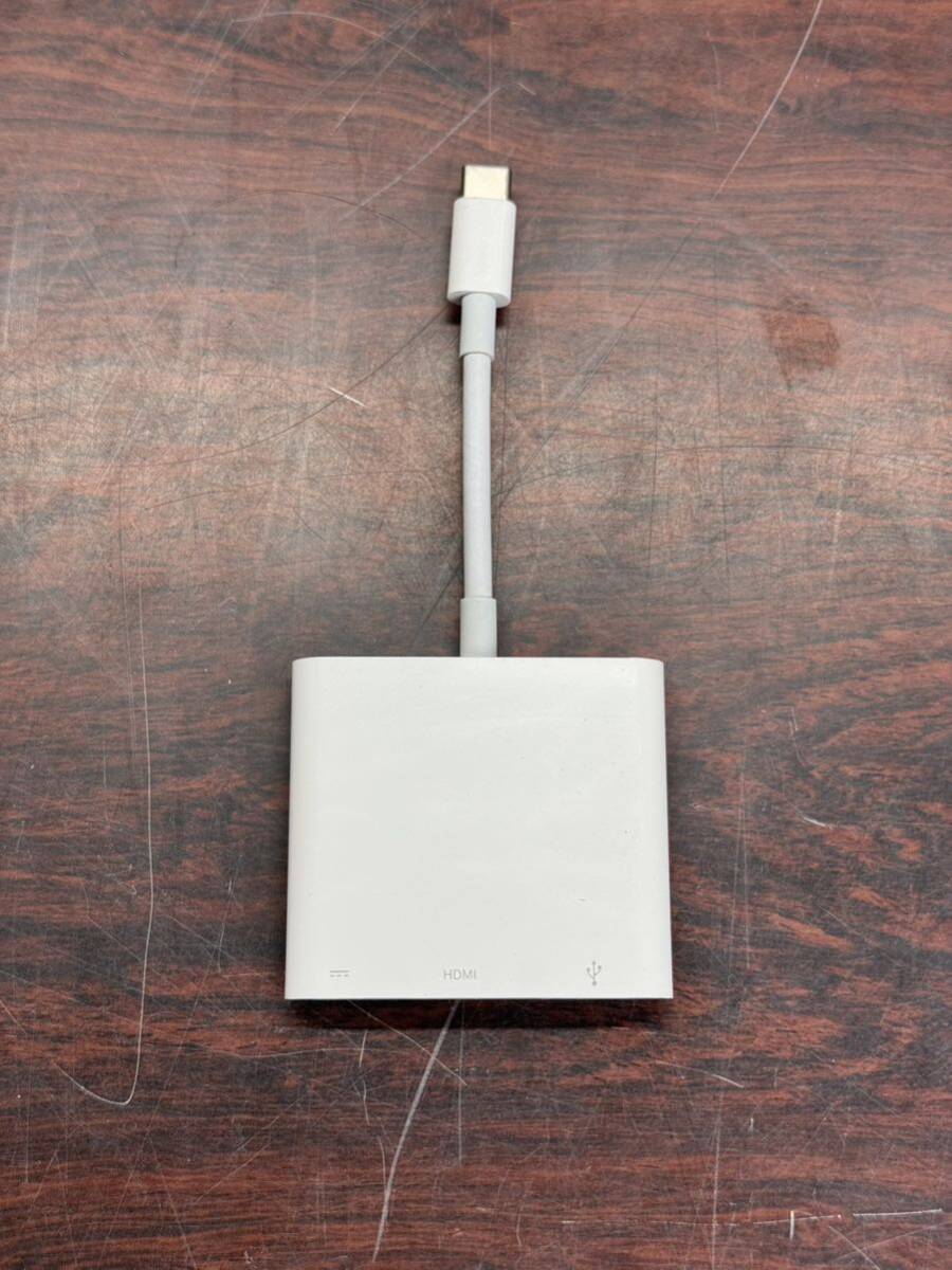 L190★動作確認済 Apple USB-C Digital アダプタ A2119 ホワイトの画像1