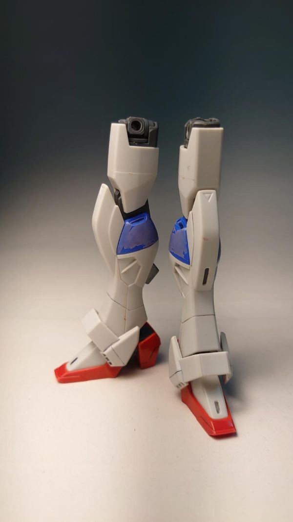 HGCE 1/144 force Impulse Gundam (SEED DESTINY) legs part * painting have gun pra final product Junk 