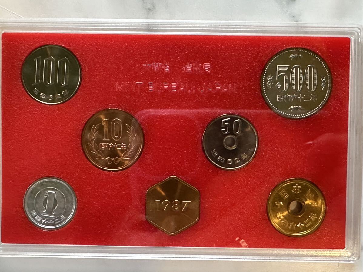  money set mint set Showa era 62 year 