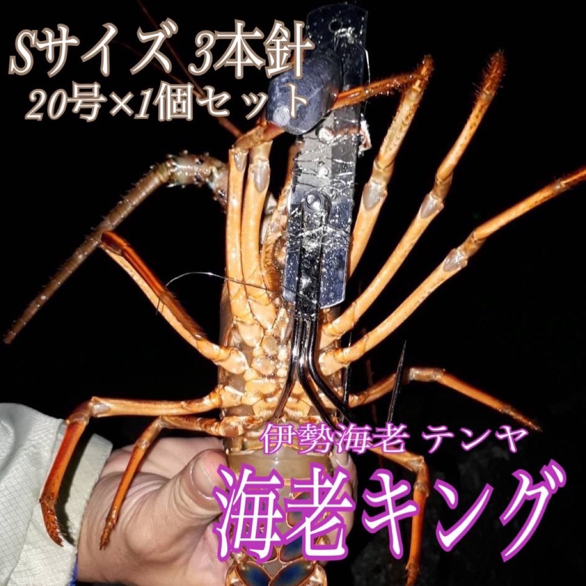 伊勢海老 テンヤ 仕掛け穴釣り 海老King