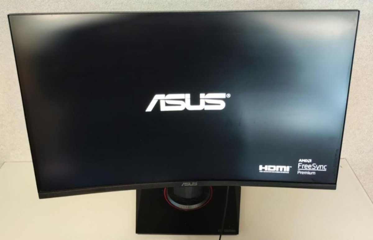 ASUS TUF Gaming 27インチ湾曲 ゲーミングモニター VG27VQ 165Hz  フルHD