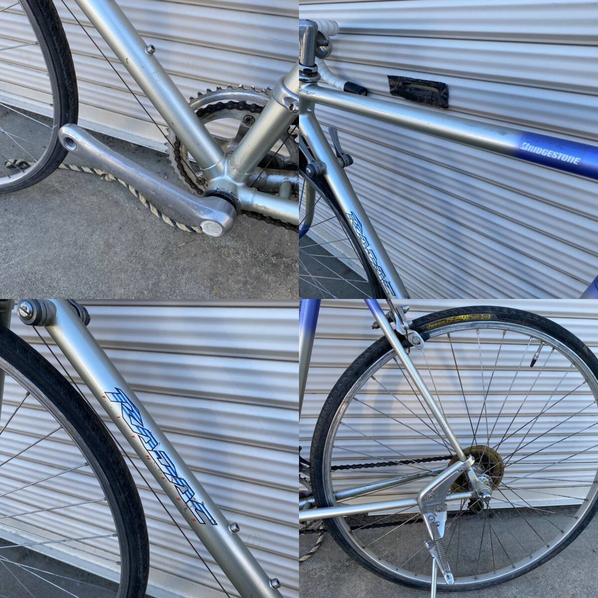 BRIDGESTONE RADAC レイダック 700c ロードバイク アルミ ×クロモリ 中古 OLD VINTAGEの画像10