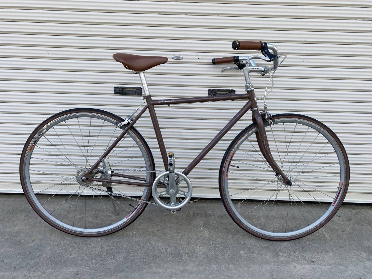 Yahoo!オークション - 宮田 MIYATA freedom 700c シングル Yahoo!オークション - 宮田 MIYATA freedom 700c シングル