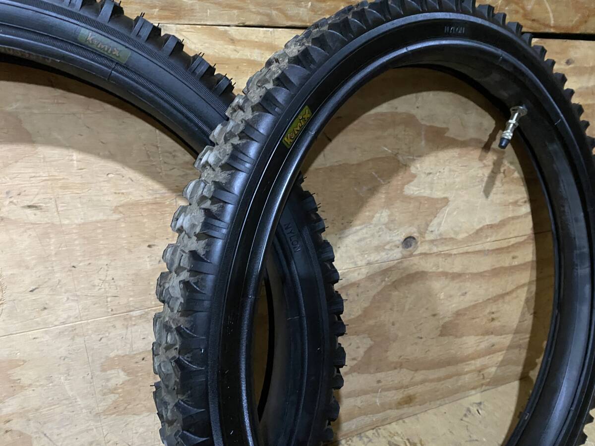 20×1.95 BMX タイヤ チューブセット 中古パーツ OLD BMX VINTAGE BMXの画像4