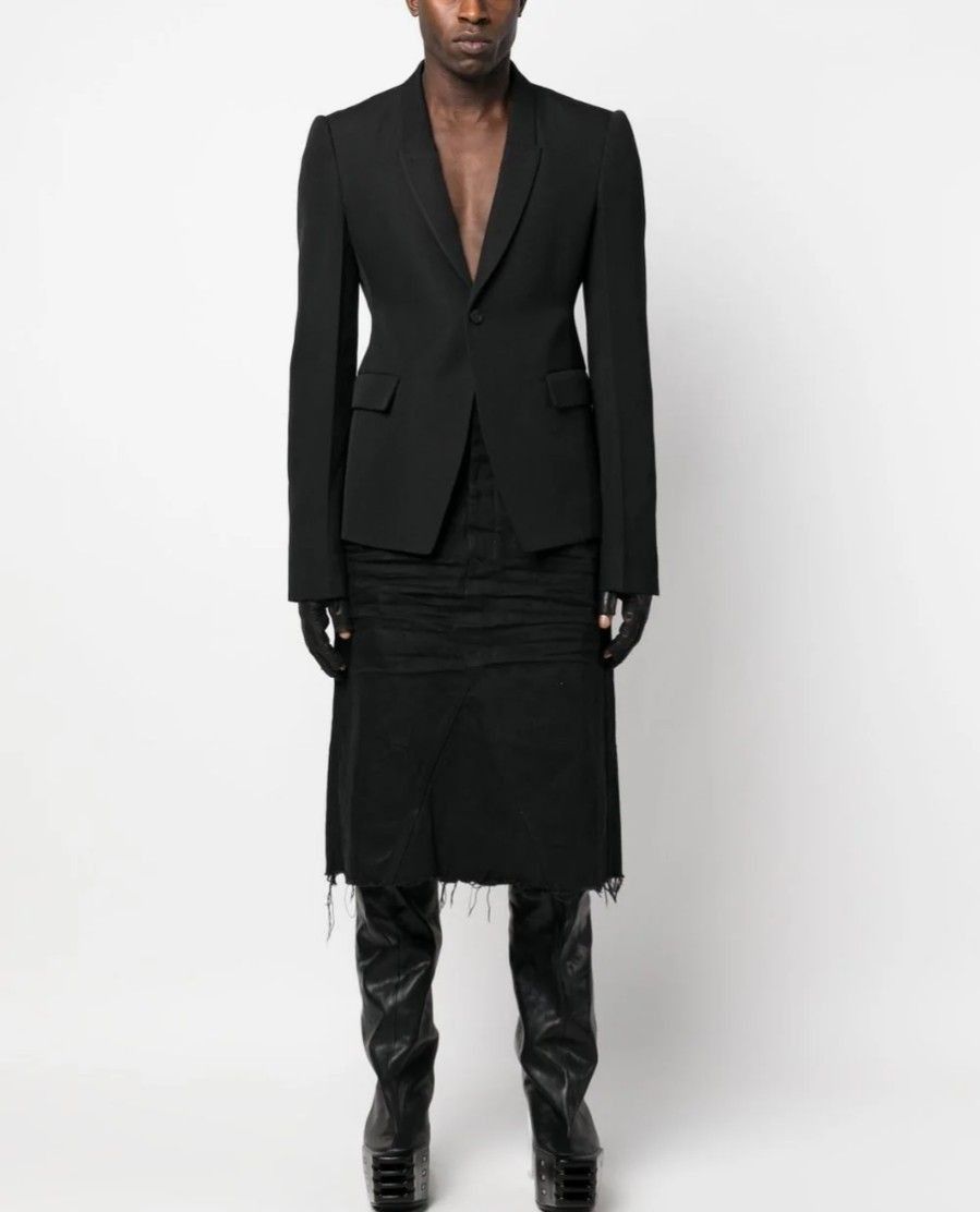 【新品】Rick owens 23AW　73CM Soft テーラードジャケット RR02C7733WSU