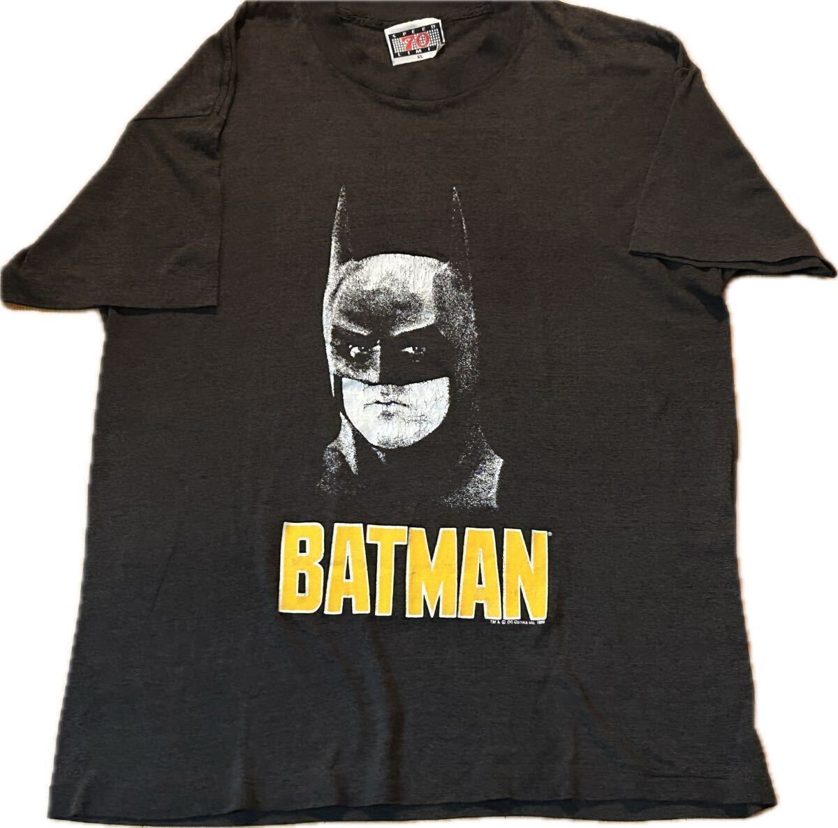 ムービー物 1989s Vintage Batman Tee Shirt バットマン Tシャツ ヴィンテージ 映画 DC Comics USA アメリカ古着 漫画 マンガ コミックの画像1