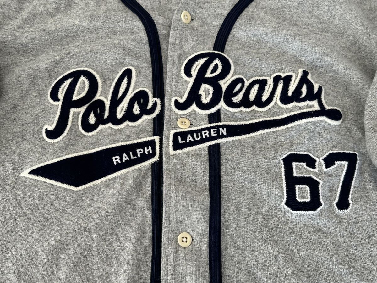 00s Polo Ralph Lauren Bears Baseball Shirt ポロラルフローレン ポロベアズ ベースボール シャツ _画像3