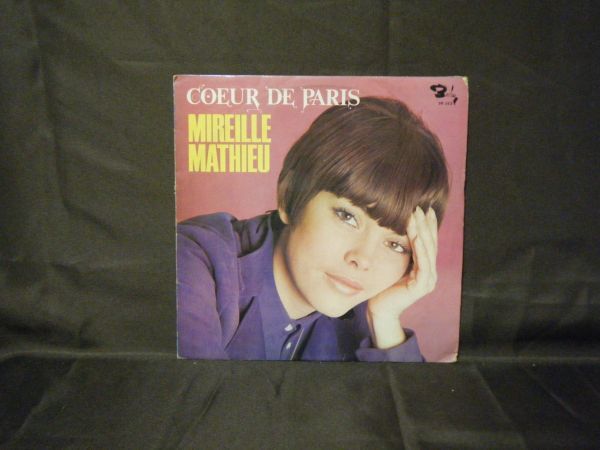 Mireille Mathieu-Coeur De Paris SR-162 PROMO_画像1