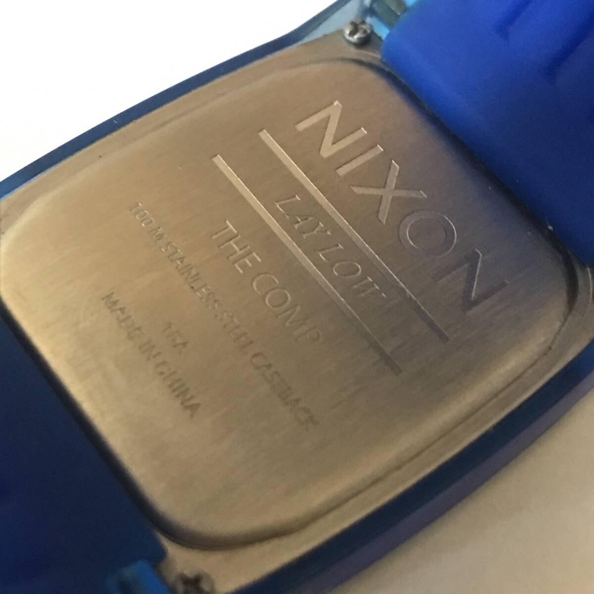 NIXON ニクソン 腕時計 NIXON THE COMP コンプ オールコバルトブルー A4082041 の画像2
