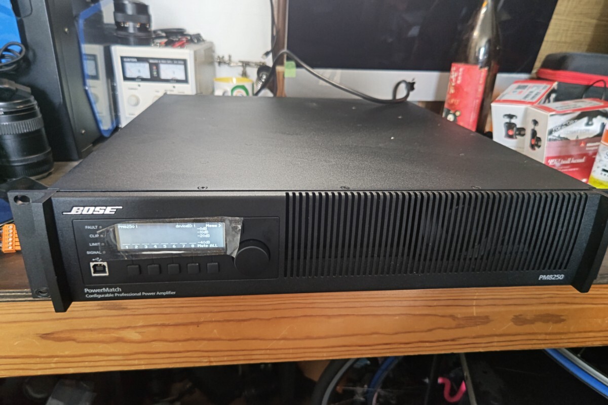 34300円 BOSE PowerMatch PM8250 音響機器 PA機器 - BOSE 34300円 BOSE PowerMatch PM8250 音響機器 PA機器 - BOSE