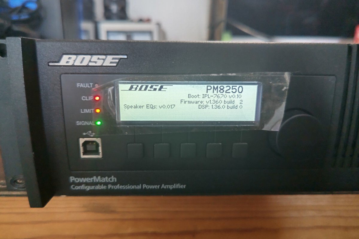 34300円 BOSE PowerMatch PM8250 音響機器 PA機器 - BOSE 34300円 BOSE PowerMatch PM8250 音響機器 PA機器 - BOSE