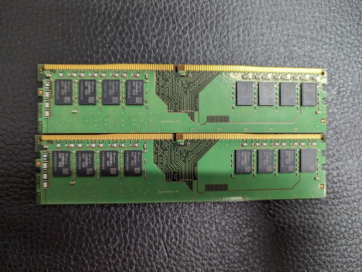 0428-11 SKhynix メモリ DDR4 2666v 8GB 2枚の画像2