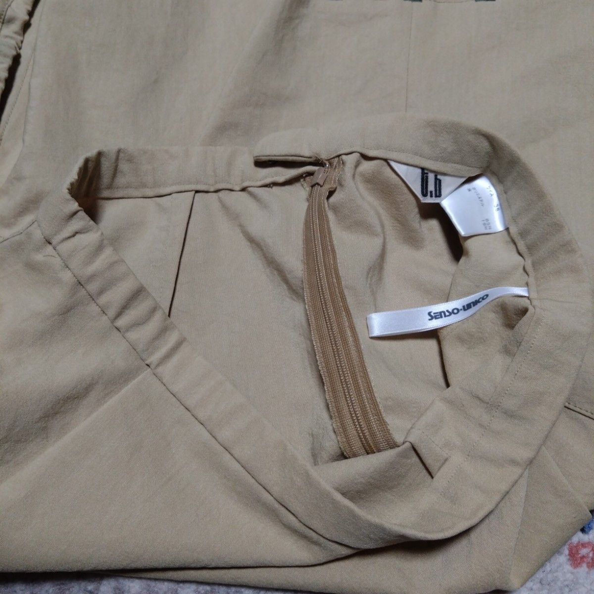 センソユニコ tb ティービー ポケットデザイン スカート 38