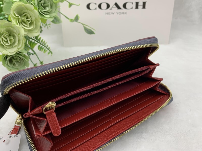 コーチ COACH 長財布 財布 シグネチャー アコーディオン ウォレット ロング ジップ ファッション レディース 新品 未使用 C188 F53780の画像10