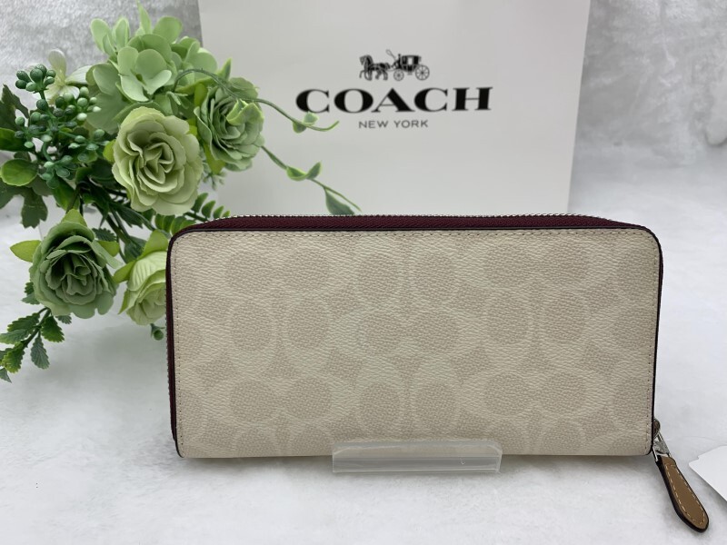 コーチ COACH 長財布 財布 シグネチャーxディズニーコラボ グレイシャーホワイトマルチ ミッキー プレゼント 贈り物 新品未使用 F3733 C237